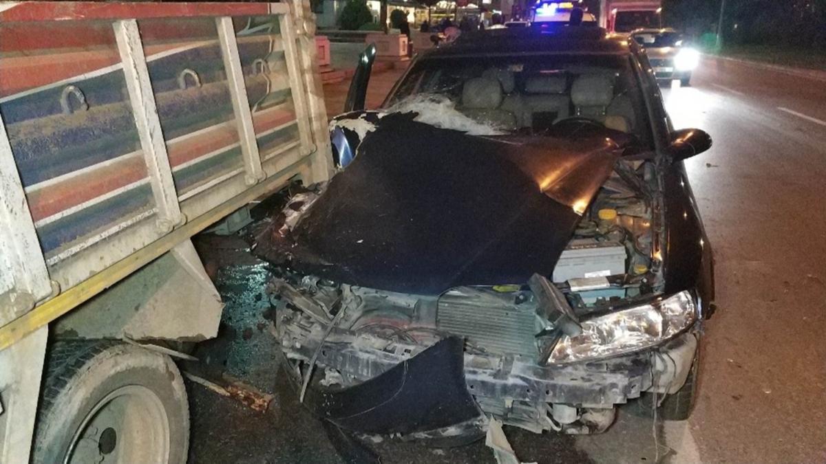 Samsun'da trafik kazas: 3 yaral