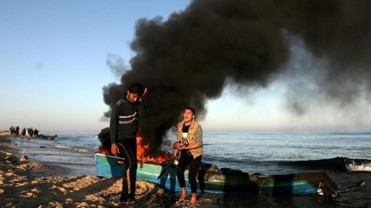 srail Filistinli balklara saldrd