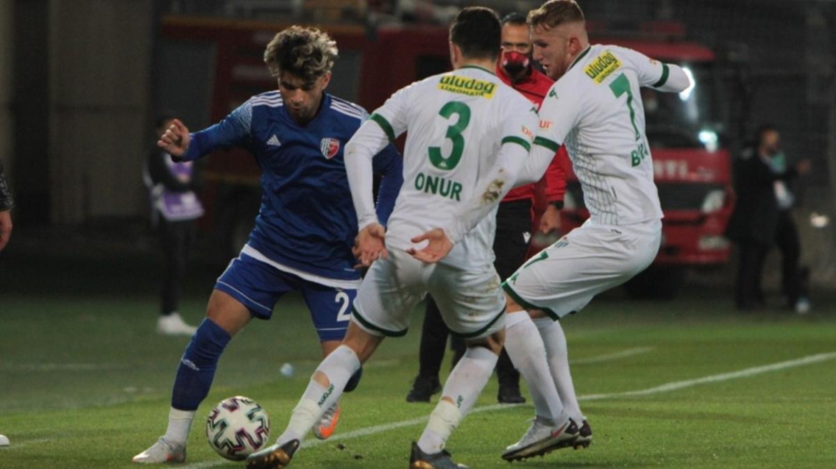 Bursaspor'un golsz ma yok