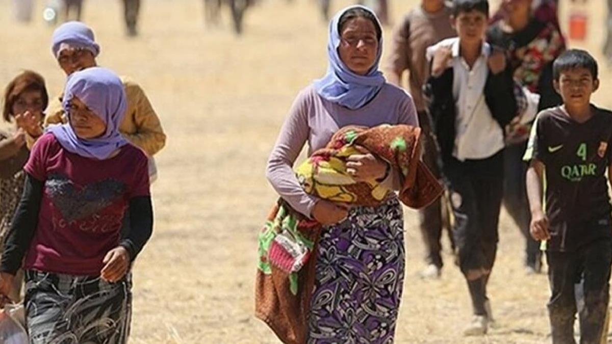 Irak'taki Ezidiler'den protesto: Terr rgt PKK'nn engal'den karlmas gerekiyor