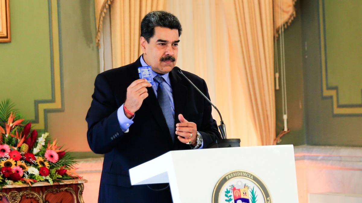Venezuela Devlet Bakan Maduro'dan Joe Biden'a ''diyaloa hazrz'' mesaj