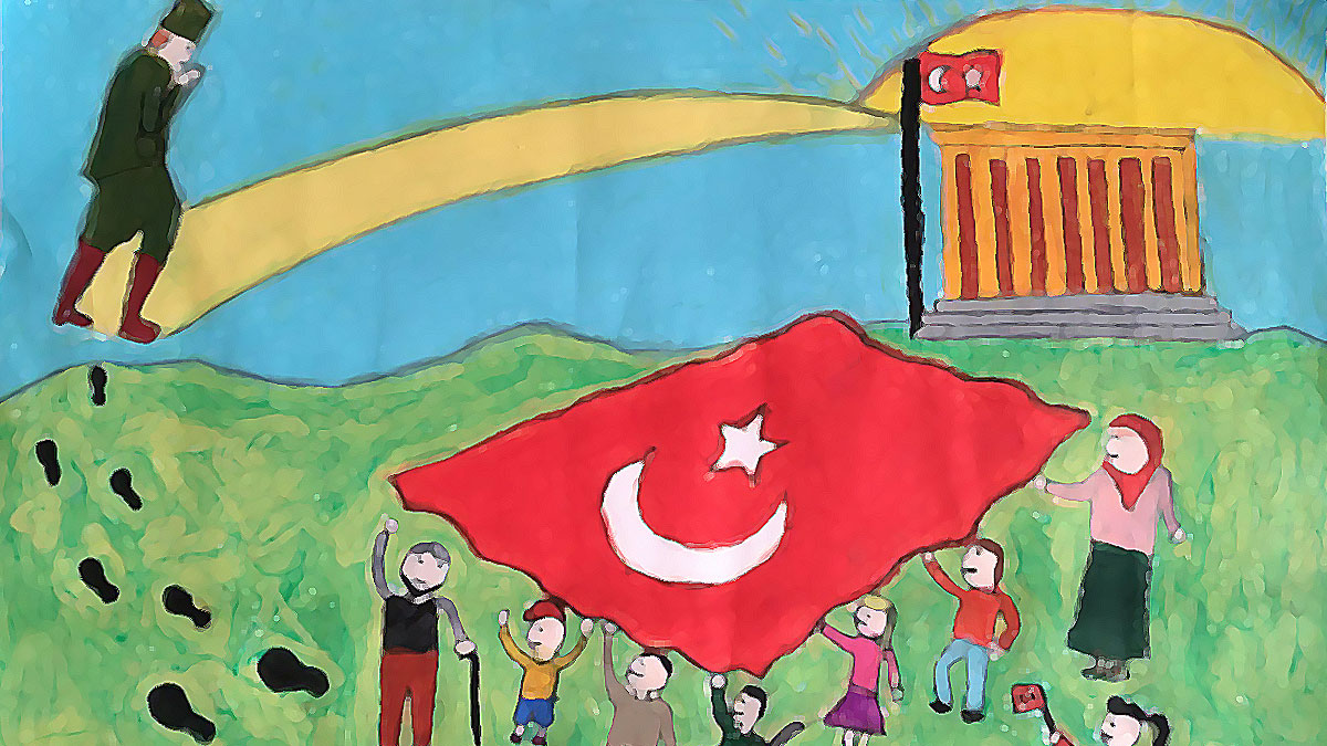 10 Kas�m resmi nas�l �izilir? 10 Kas�m ile ilgili resimler