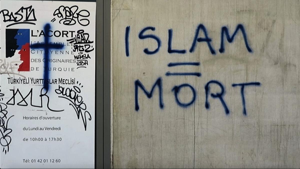 Fransa'daki Trk derneine rk saldr