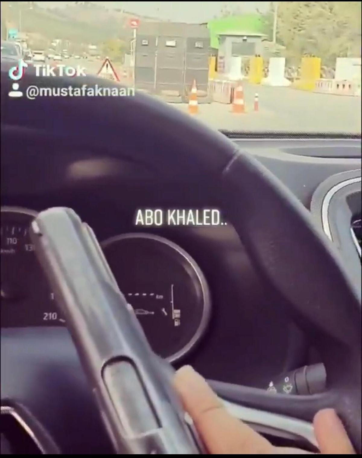 Jandarma kontrol noktas�ndan ge�erken silahla video �ekmi�ti: G�zalt�na al�nd�