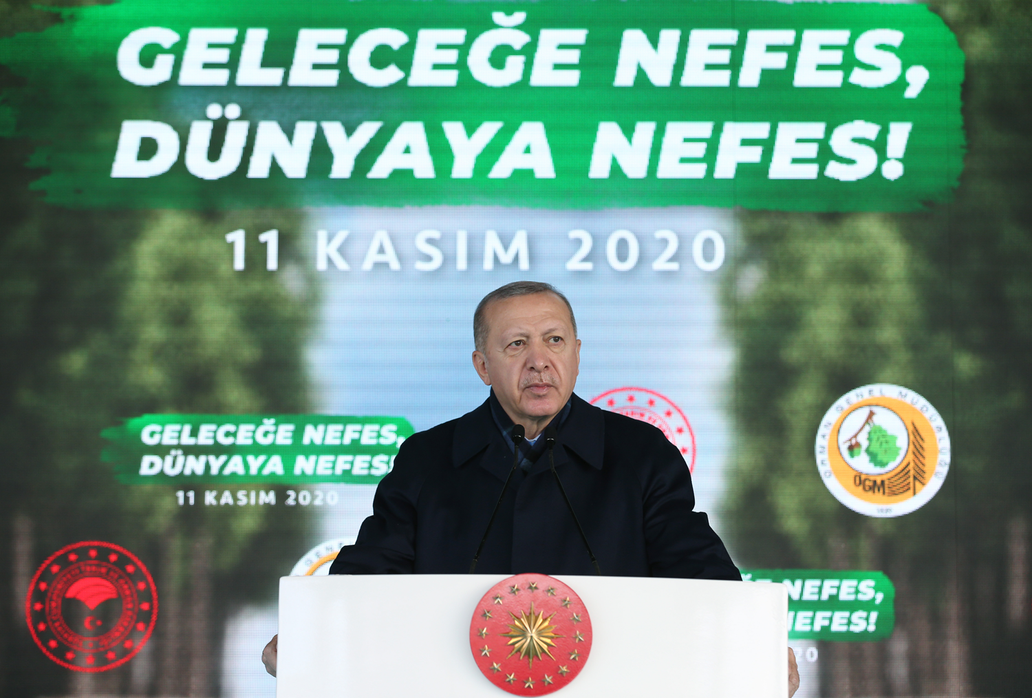 Ba�kan Erdo�an: Bizi haks�zca ele�tirenler PKK'l� ter�ristlerin yakt�klar� ormanlardan hi� bahsetmiyor