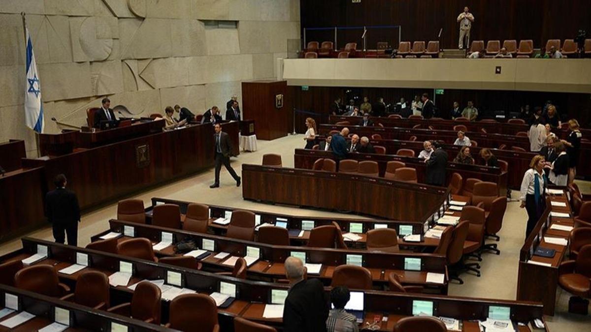 hanet anlamas srail meclisinde oy okluuyla kabul edildi