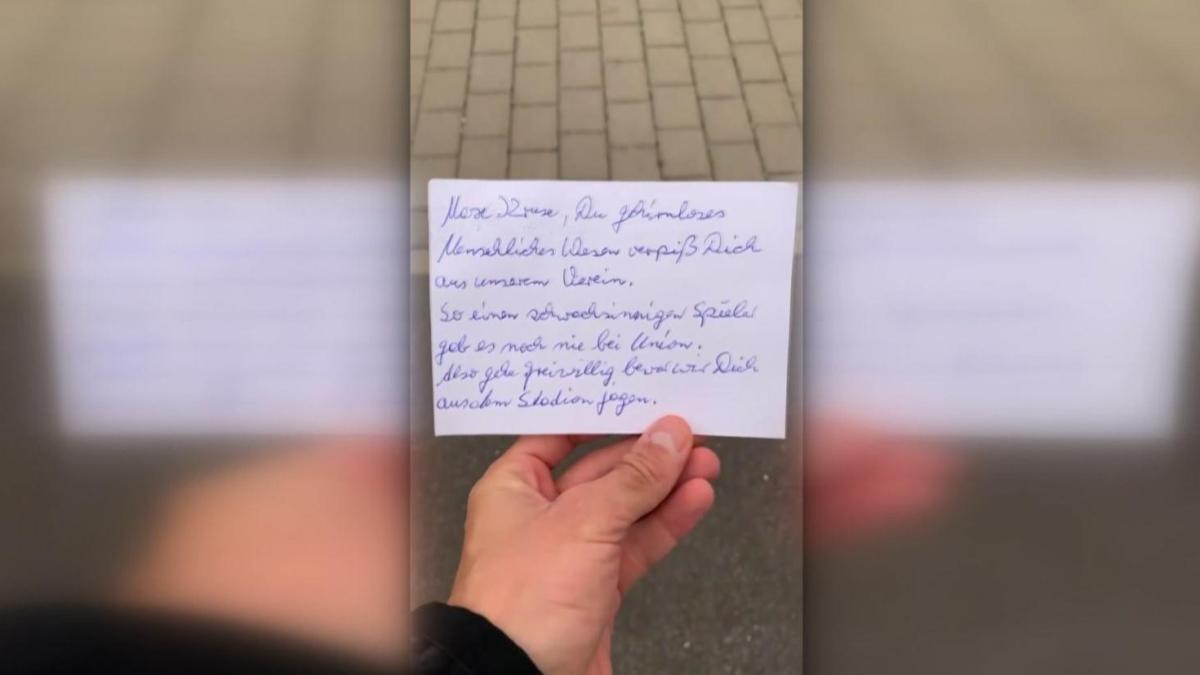 Max Kruse'ye tehdit mektubu