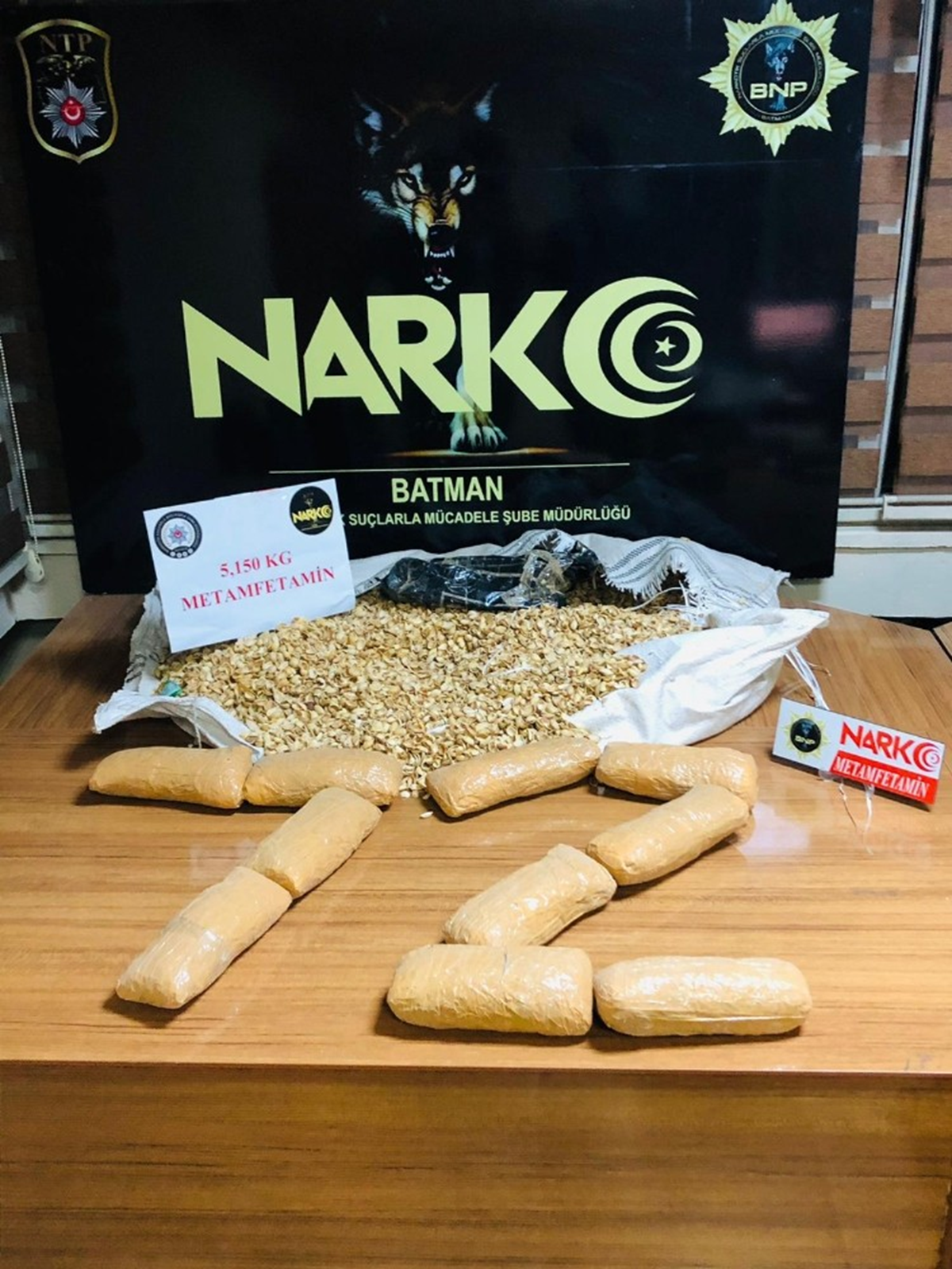 5 kilo 150 gram metamfetamin yakaland�