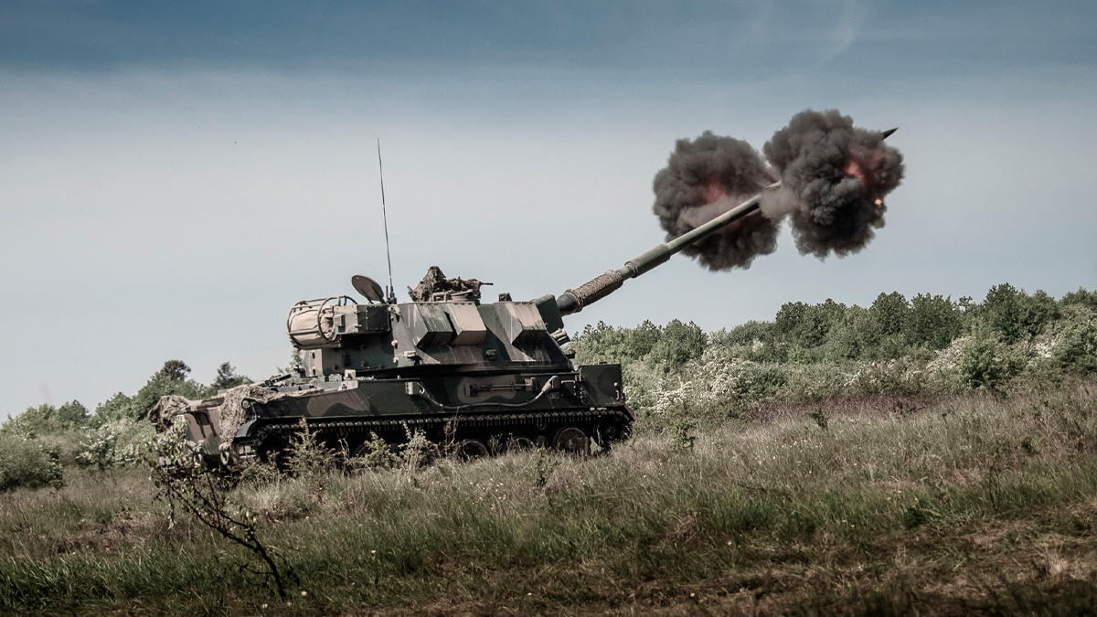 G�ney Kore Ordusu'na K9 Thunder KMO teslimat� tamamland�