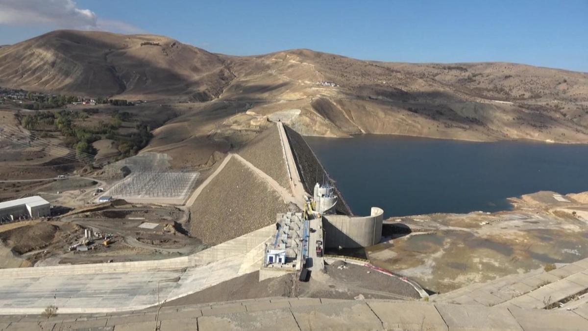 Alparslan-2 Baraj su tutmaya balad: Ylda 700 milyon kilovatsaat enerji retecek