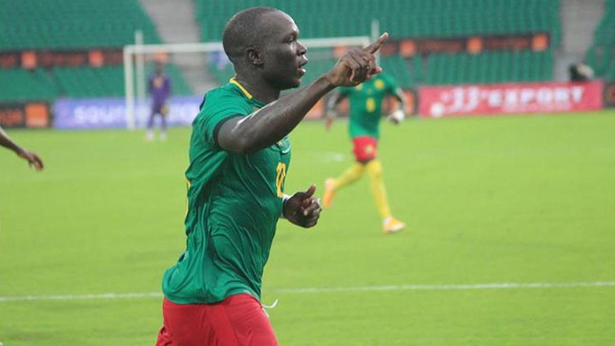 Kamerun'u yine Aboubakar srtlad