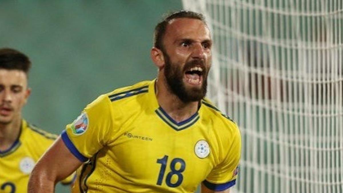 Slovenya karsnda Vedat Muriqi'in gol Kosova'ya yetmedi