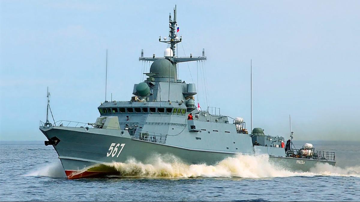 Pantsir-M ile donatlan ilk korvet Rus Donanmas tarafndan hizmete alnyor