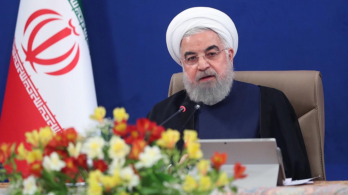 Ruhani'den Biden ynetimine mesaj