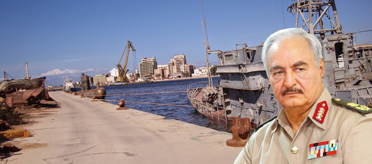 Darbeci Hafter anla�maya uymuyor! 'Sirte Liman�' i�in emir verdi