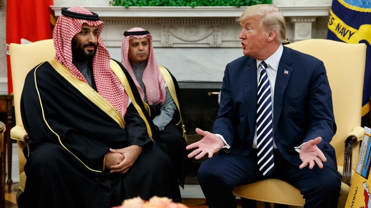 Trump'tan Suudi Arabistan'a 'ayrlk hediyesi'