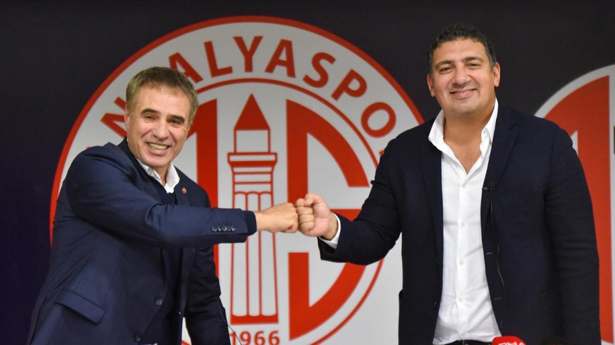 Ersun Yanal: Hedef Avrupa'ya giden Antalyaspor'u oluturmak