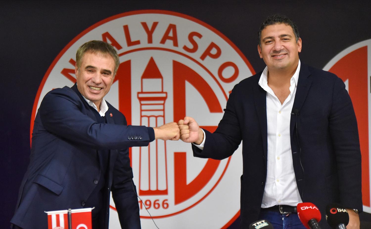 Ersun Yanal: Hedef Avrupa'ya giden Antalyaspor'u olu�turmak
