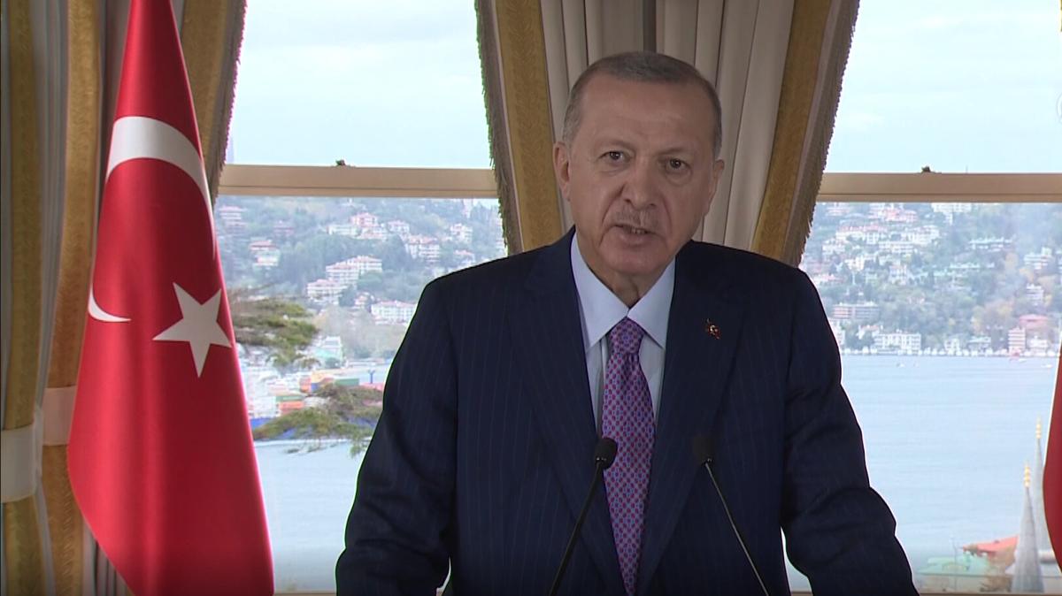 Bakan Erdoan, G20 Liderler Zirvesi'ne video mesaj gnderdi