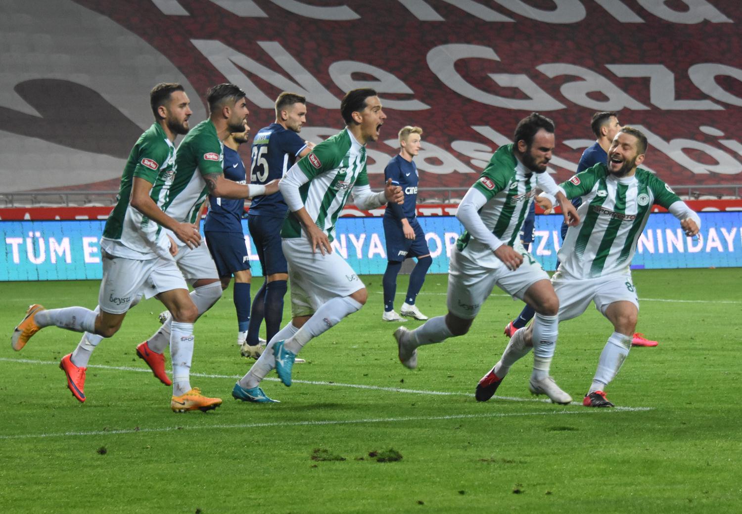 Konyaspor 3 puan 88'de kapt