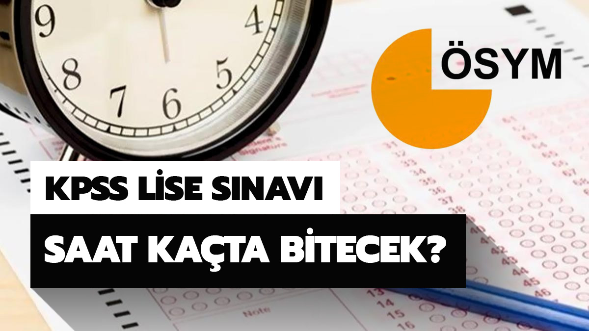Orta��retim KPSS s�nav� ka�ta bitecek? KPSS s�nav s�resi