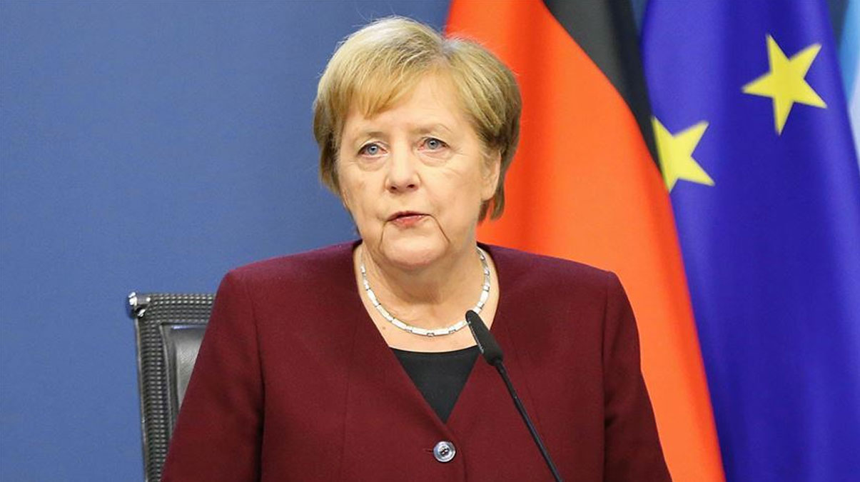 Merkel'den Filistin ve �srail ortak toplant� teklifi