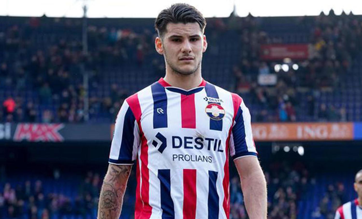Atalanta, Willem II'nin 10 numaras� G�rkem Sa�lam'�n pe�inde