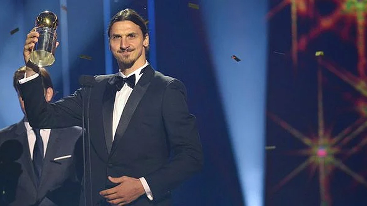 �sve�'te Ibrahimovic 'y�l�n futbolcusu' se�ildi