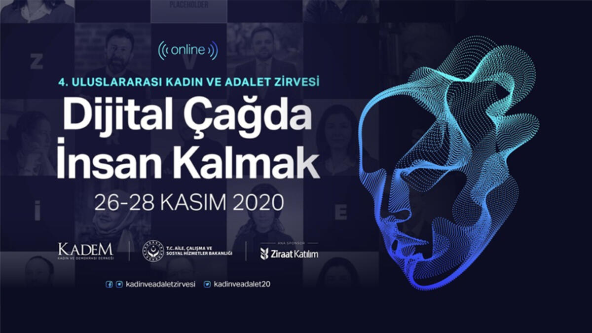 4. Uluslararas� Kad�n ve Adalet Zirvesi 26- 28 Kas�m'da online yap�lacak