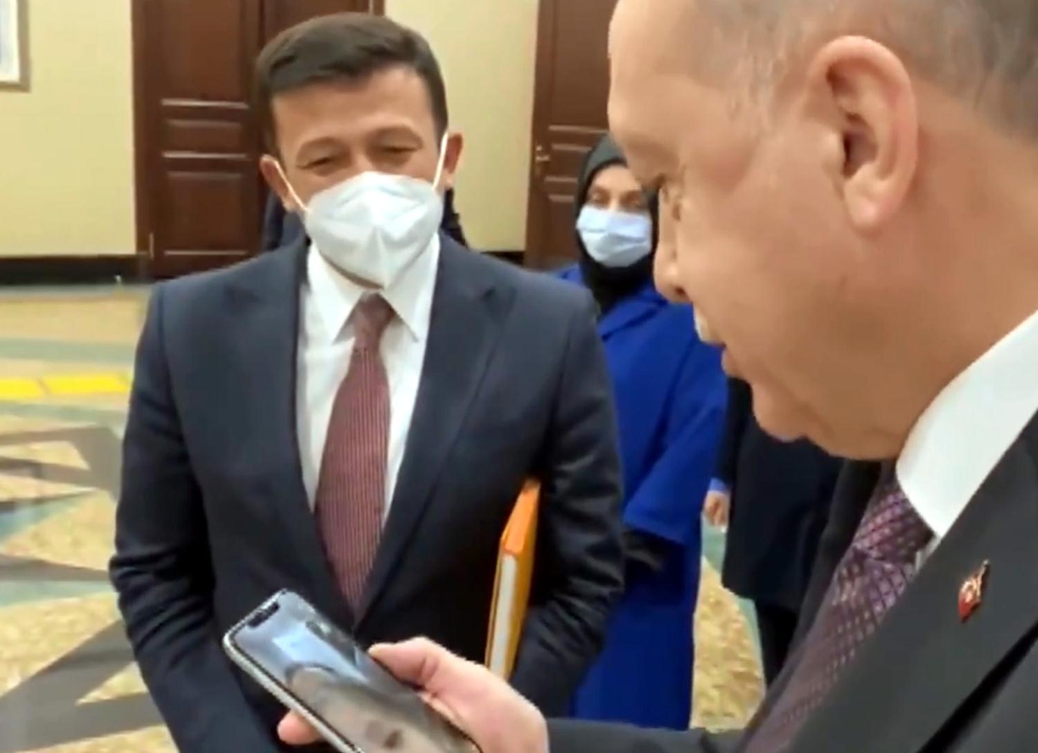 Ba�kan Erdo�an, minik Ayda ile g�r��t�