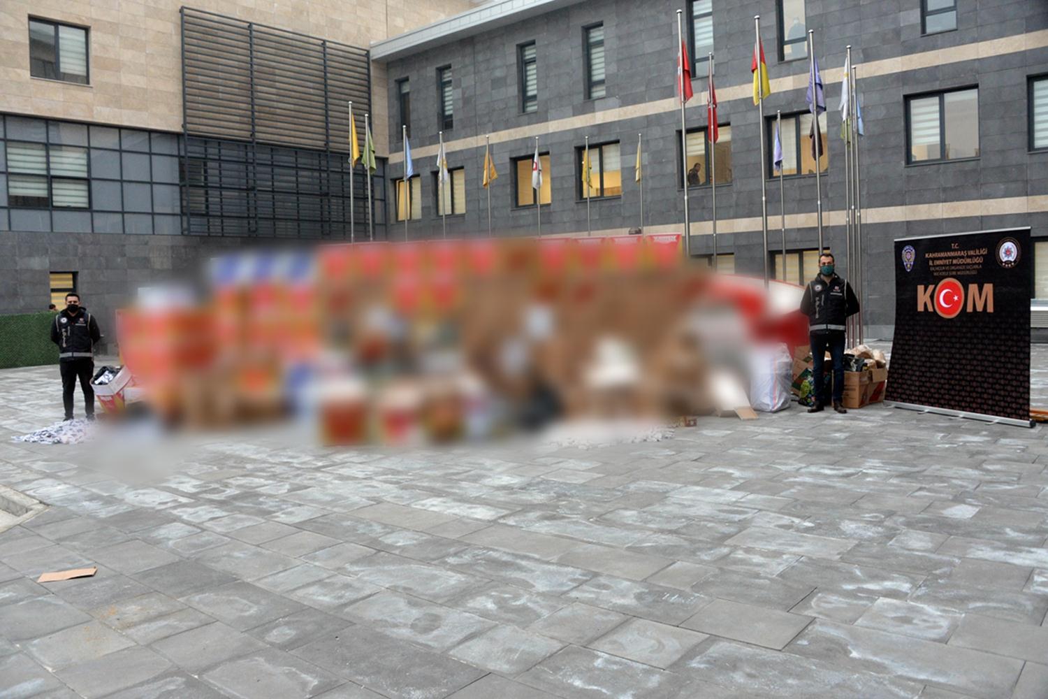 Piyasa de�eri tam 2 milyon lira! Kahramanmara�'ta ele ge�irildi