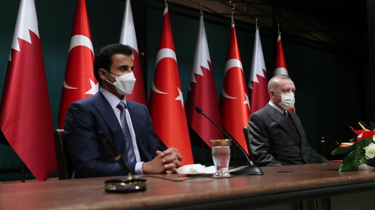 Katar'dan Trkiye aklamas: Stratejik ortakl glendirmeye devam edeceiz