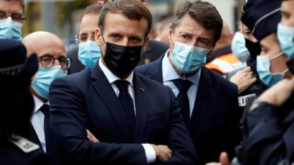 Macron ynetimine tepki gsterdi: Sizin greviniz vatandalar terrize etmek deil!