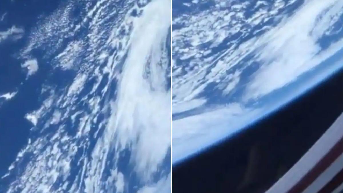 Nefes kesen grntler binlerce beeni ald! NASA astronotunun gznden 'Dnya'