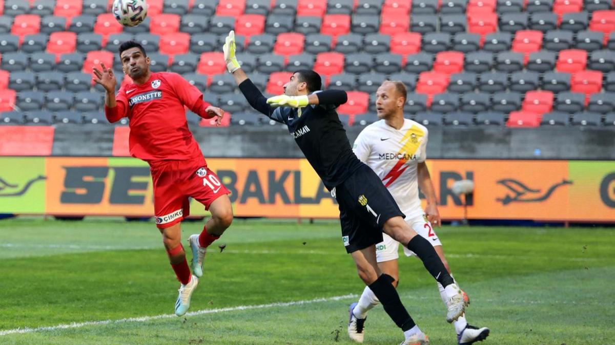 Gaziantep FK - Yeni Malatyaspor manda 4 gol, 2 krmz kart