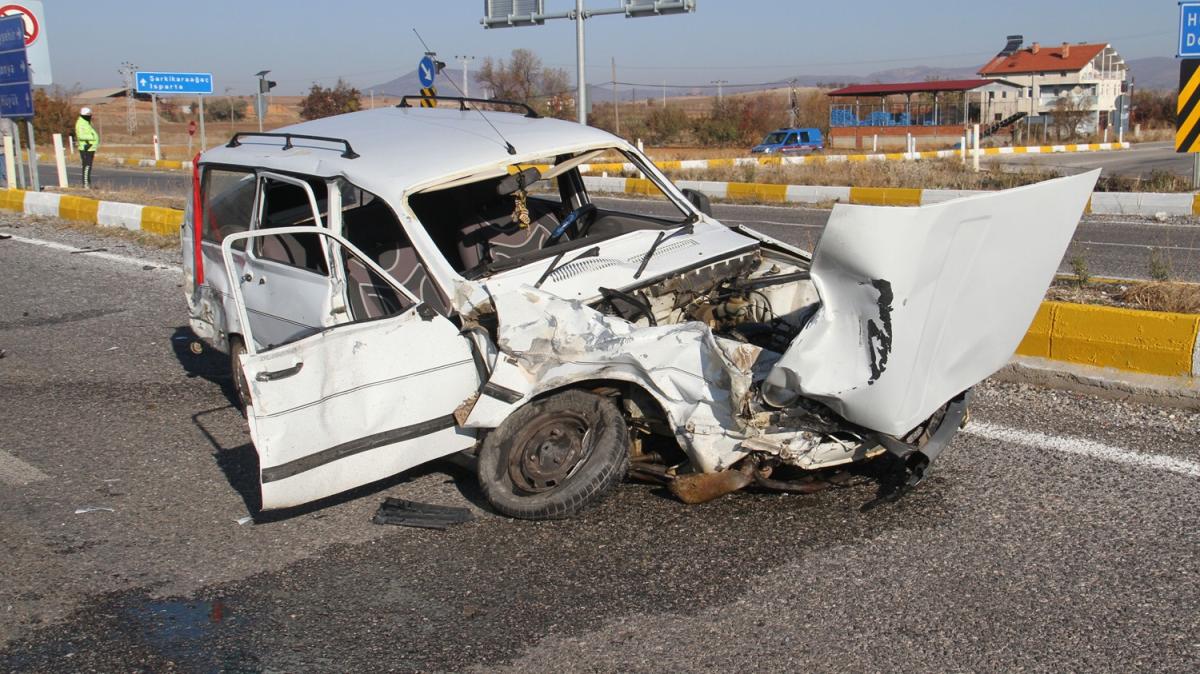 Konya'da trafik kazas: 1 l