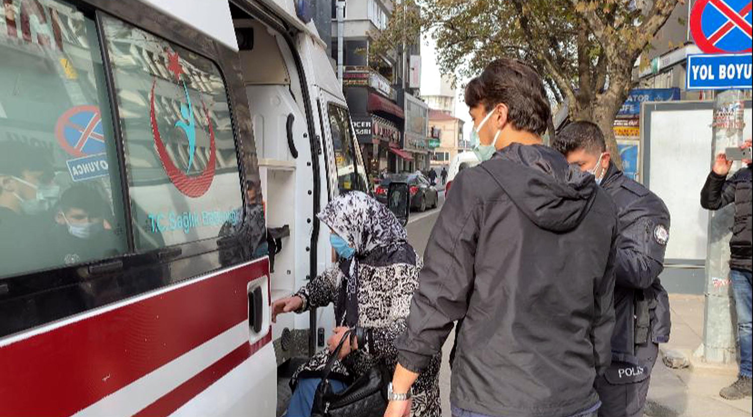 Koronavir�s karantinas�n� ihlal eden kad�n bankada yakaland�