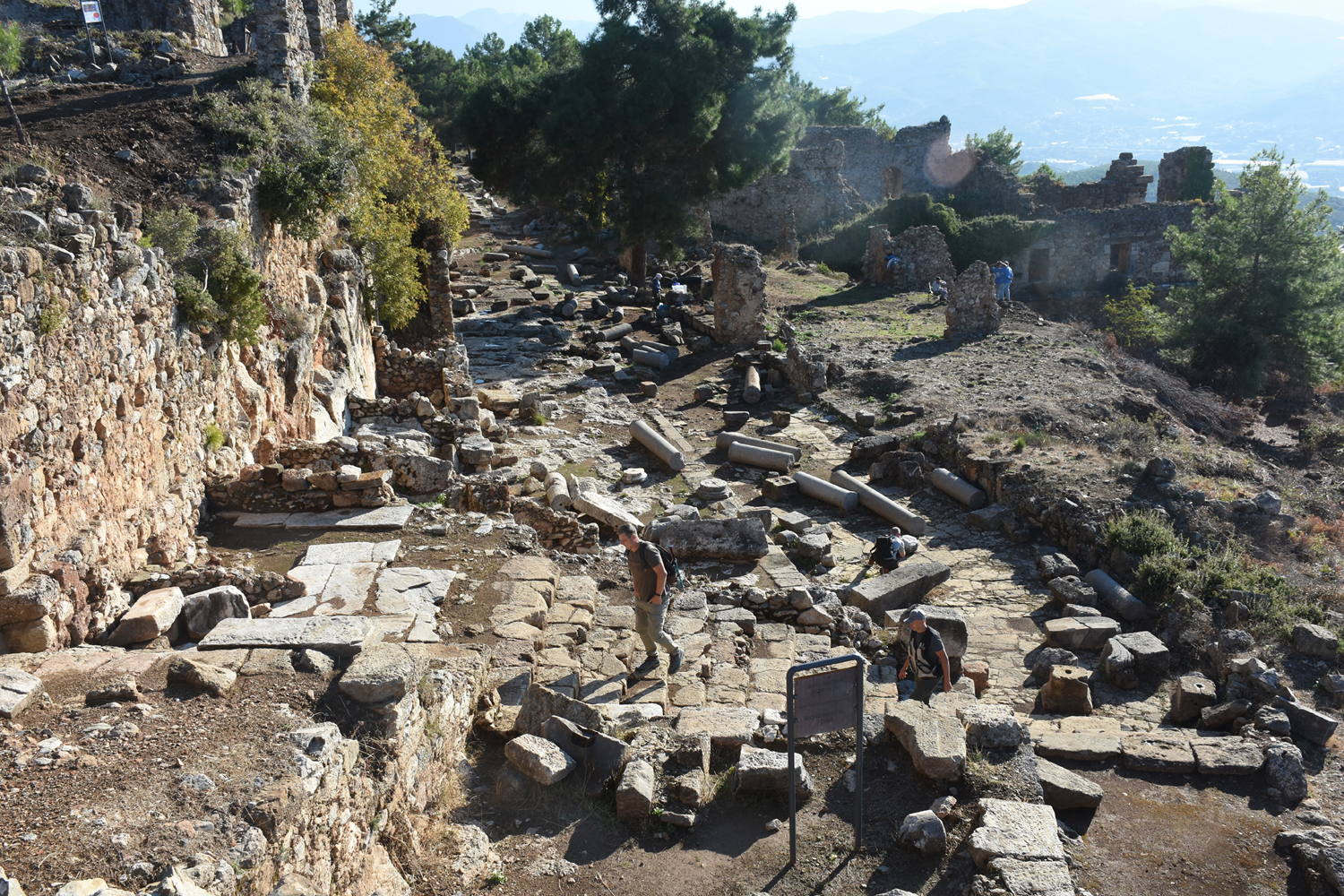 Tarihi 9. y�zy�la dayanan 'Syedra Antik Kenti' g�n y�z�ne ��kar�l�yor