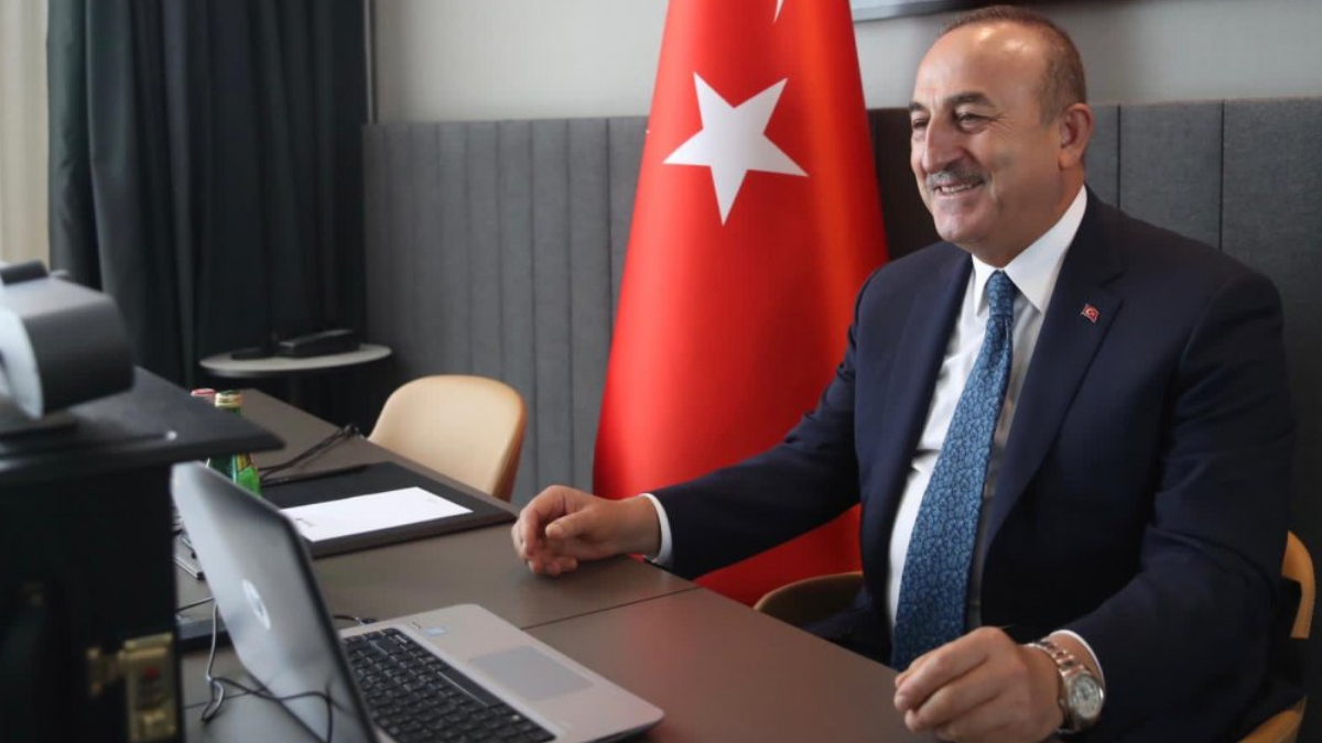 D��i�leri Bakan� Mevl�t �avu�o�lu Kuveyt Devlet Ba�kan� ile g�r��t�