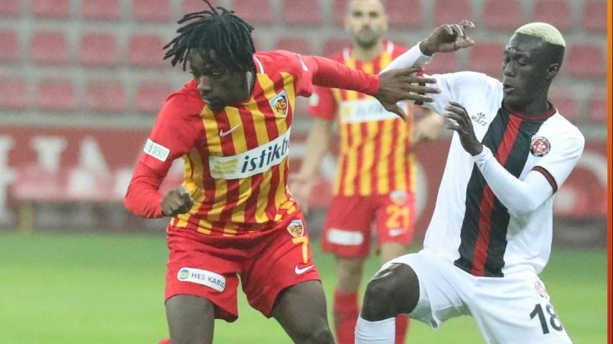 Kayserispor'da Manzala siftah yapt