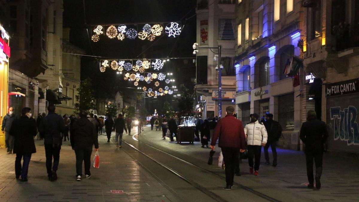 stiklal Caddesi'nde i yerleri kapand