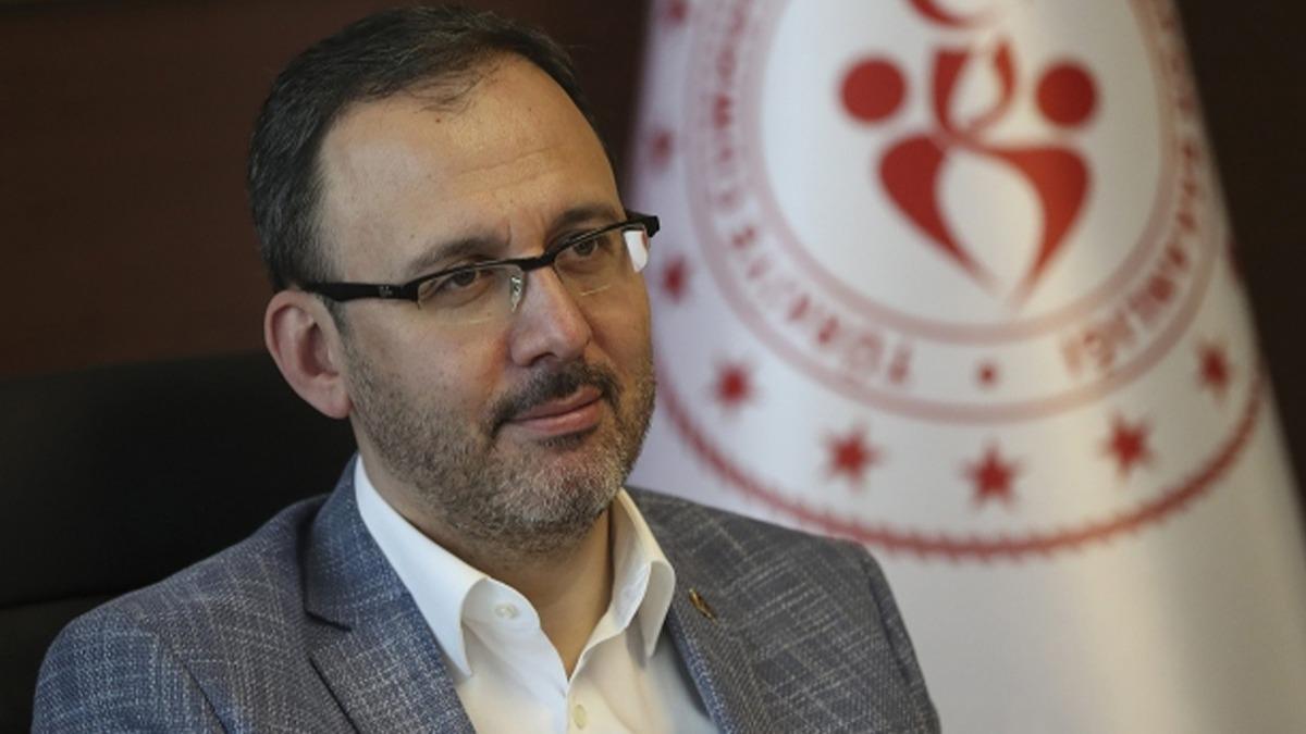Koronavirse yakalanan Bakan Kasapolu'na spor camiasndan gemi olsun mesajlar geldi