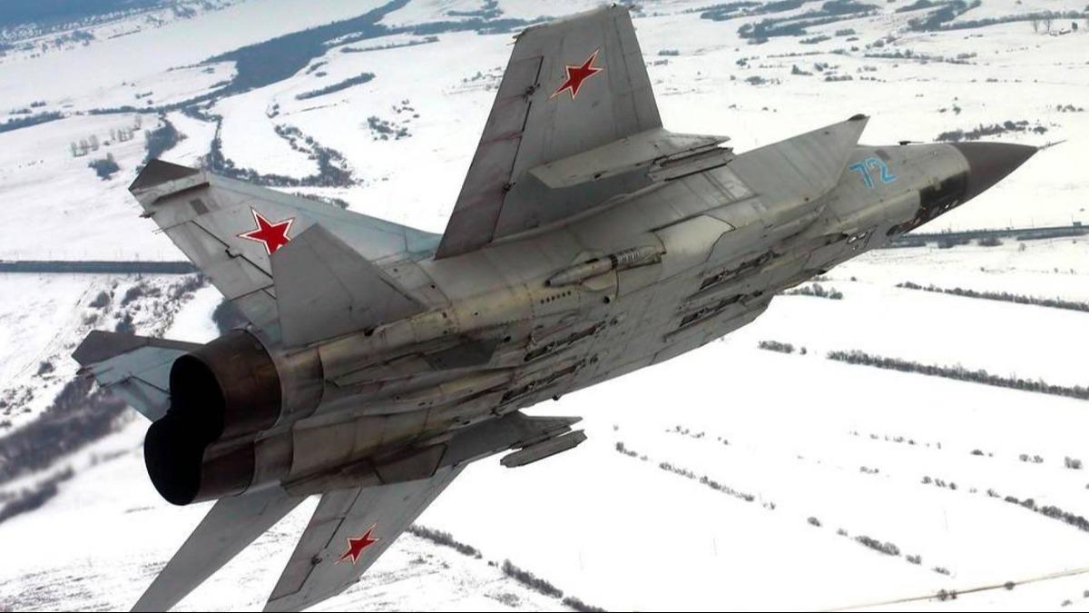 Kritik blgeye konulandrld! Rusya'dan MiG-31 hamlesi