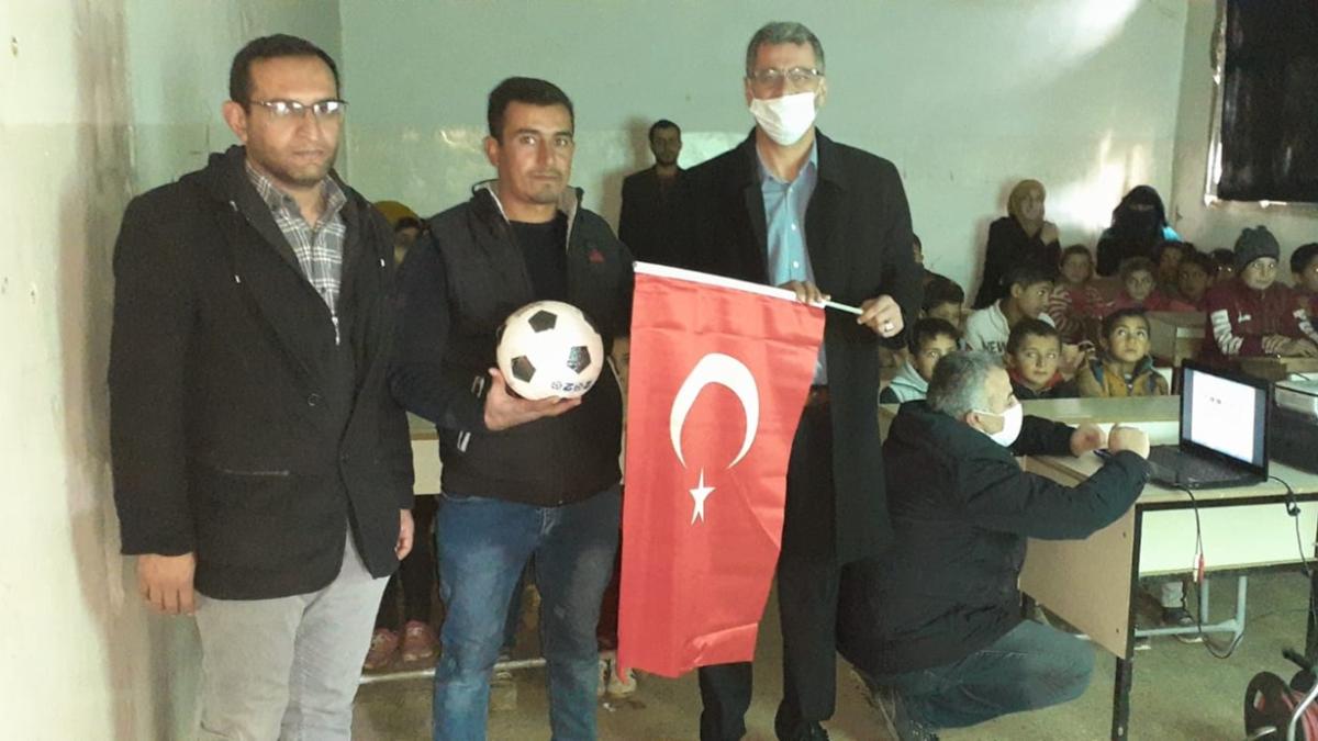 Tel Abyad halkna Trkiye'den manevi destek