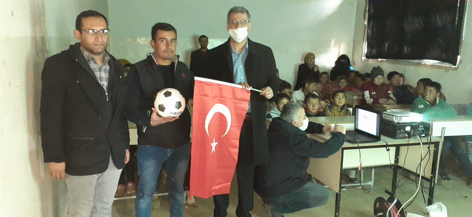 Tel Abyad halk�na T�rkiye'den manevi destek