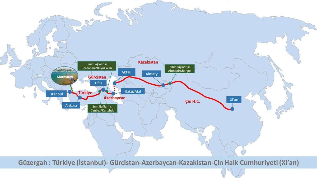 Trkiye'den in'e gidecek ilk ihracat treni bugn stanbul'dan yola kyor