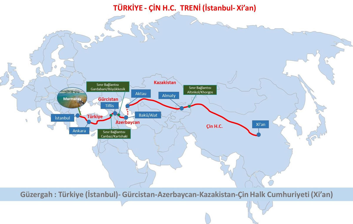 T�rkiye'den �in'e gidecek ilk ihracat treni bug�n �stanbul'dan yola ��k�yor