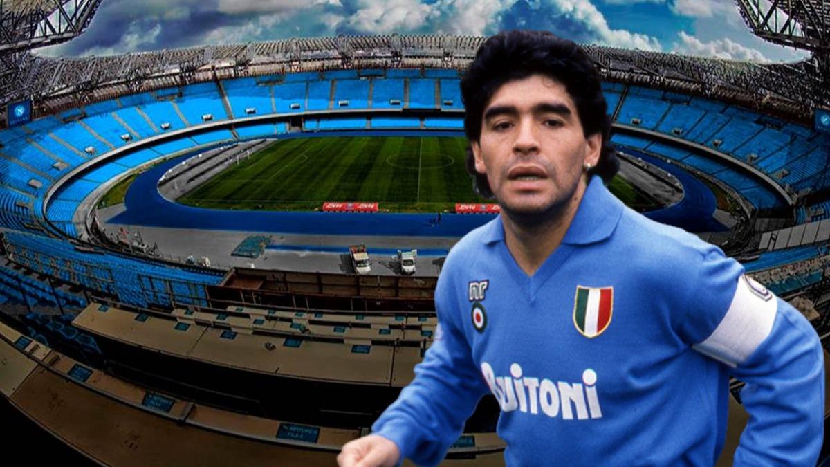 Napoli, San Paolo Stad'nn adn Diego Armandao Maradona olarak deitirdi
