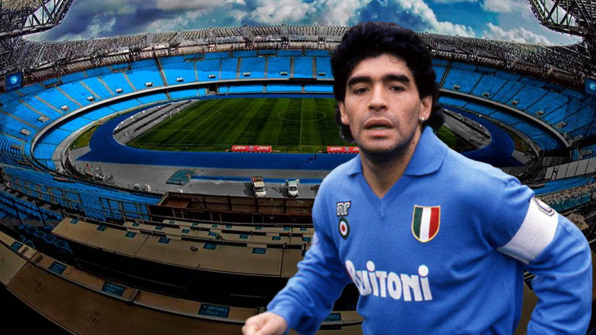 Stadn yeni adn Maradona olarak akladlar!