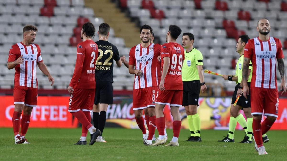 Antalyaspor'da 7 haftalk galibiyet hasreti sona erdi